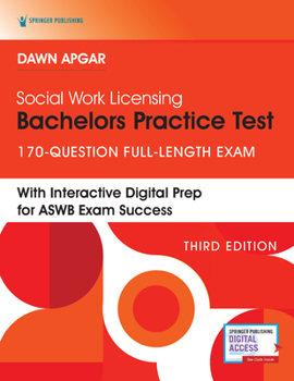 Paperback Social Work Licensing Bachelors Practice Test: 170-Question Full-Length Exam Book