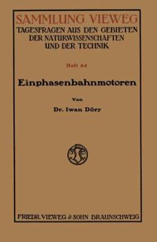 Paperback Einphasenbahnmotoren [German] Book