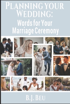 Paperback Planning Your Wedding: Words for Your Marriage Ceremony Book