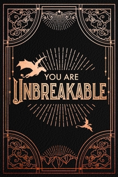 Hardcover Official Iron Flame Journal: You Are Unbreakable Edition with Lined Pages Book