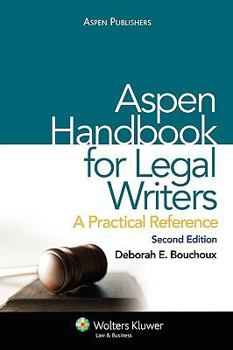 Plastic Comb Aspen Handbook for Legal Writers: A Practical Reference Book