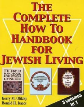 Hardcover The Complete How to Handbook for Jewish Living Book
