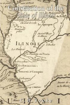Paperback Constitution of the State of Illinois Book