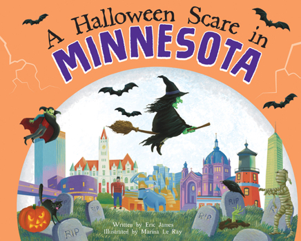 Hardcover A Halloween Scare in Minnesota Book