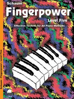 Paperback Fingerpower - Level 5: Effective Technic for All Piano Methods Book