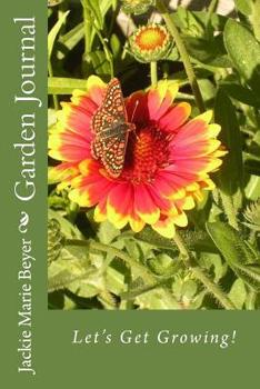 Paperback Garden Journal: Monthly Garden Journal Book