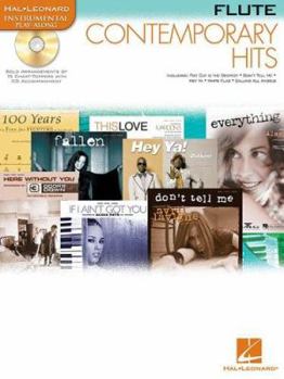 Paperback Contemporary Hits: for Flute Instrumental Play-Along Pack Book