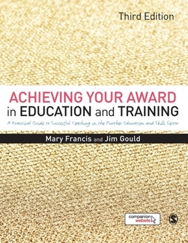 Hardcover Achieving Your Award in Education and Training Book