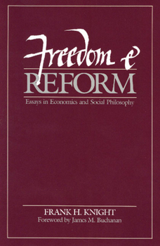 Hardcover Freedom and Reform: Essays in Economics and Social Philosophy Book