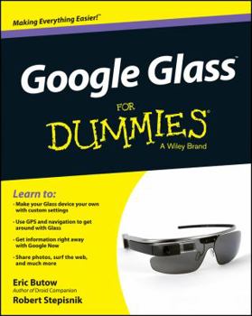 Paperback Google Glass for Dummies Book