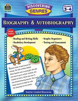 Paperback Biography & Autobiography Grades 3-4 (Discovering Genres) Book