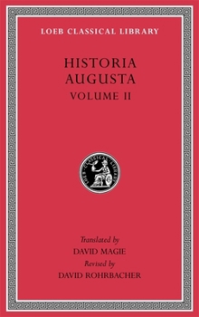 Hardcover Historia Augusta, Volume II Book