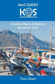 Paperback A to Z guide to Kos 2026, including Nisyros and Bodrum Book