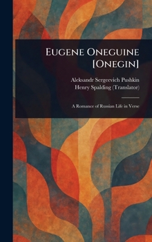 Hardcover Eugene Oneguine [Onegin] Book