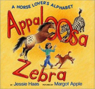Hardcover Appaloosa Zebra: A Horse Lover's Alphabet Book