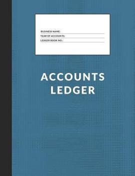 Accounts Ledger : Simple Accounts Ledger for Home or Business
