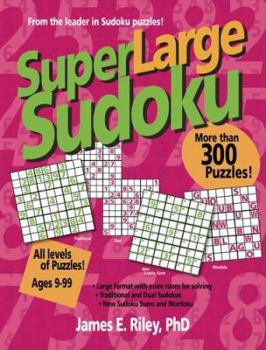 Paperback Super Large Sudoku Book