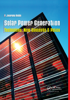 Paperback Solar Power Generation: Technology, New Concepts & Policy Book