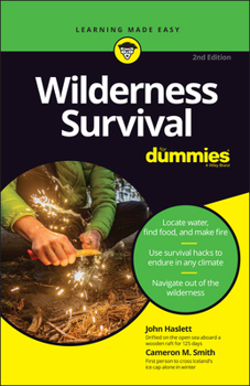 Paperback Wilderness Survival for Dummies Book
