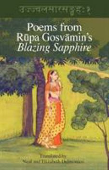 Paperback Poems from Rupa Gosvamin's Blazing Sapphire: Ujjvala-sara-sangraha Book