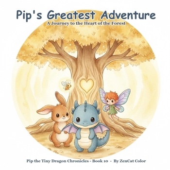 Pip's Greatest Adventure: The Heart of the Forest (Pip the Tiny Dragon Chronicles, Book 10): The Complete Series Finale