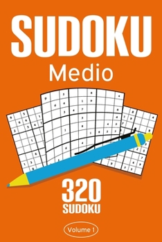Paperback Sudoku Medio: Libro Sudoku Con 320 Sudoku Medio Per Adulti [Italian] Book