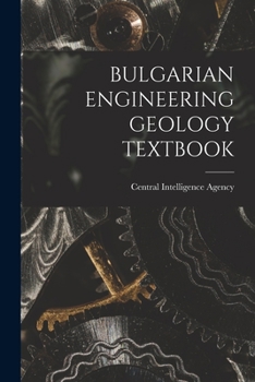 Paperback Bulgarian Engineering Geology Textbook Book