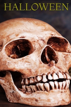 HALLOWEEN , SKULL NOTEBOOK , MEMORY BOOK TO WRITE OR DRAW  , 6X9 , 100 BEAUTIFUL PAGES , NOTES , JOURNAL , MEMORY BOOK: school notes , notebook , journal