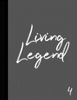 Paperback Living Legend 4: Type 4 Gift Notebook The Individualist Large Composition Book