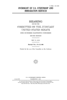 Oversight of U.S. Citizenship and Immigration Services