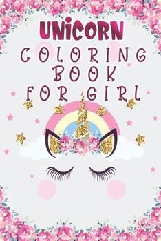 Unicorn Coloring Book for Girl: unicorn coloring book for kids ages 4-8 clever kiddo | coloring book adult with 100 pulse  Coloring Unicorn