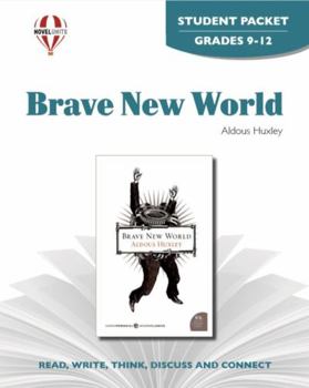 Paperback Brave New World - Student Packet by Novel Units Book