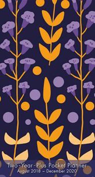 2019 Floral Pattern Two-Year-Plus Pocket Planner: by Sellers Publishing, 3.5""x6.5"" (CC-0551)