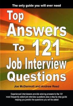 Paperback Top Answers to 121 Job Interview Questions Book