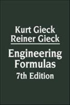 Hardcover Engineering Formulas 7th Edition Book