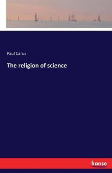 Paperback The religion of science Book