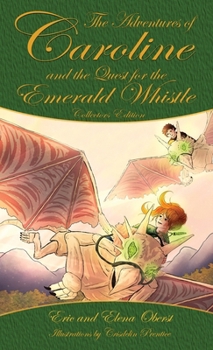 Hardcover The Quest for the Emerald Whistle [Large Print] Book