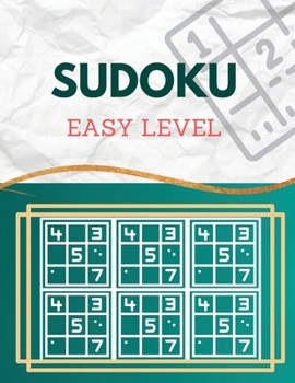 Paperback Sudoku Easy Level: Amazing Sudoku Puzzle Book for Adults Book