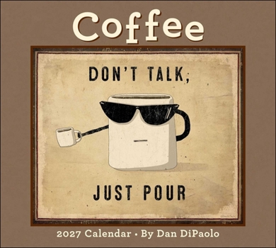 Calendar Coffee 2027 Deluxe Wall Calendar Book