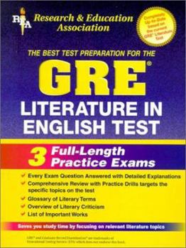 Paperback GRE Literature in English Test Book