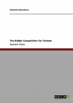 Paperback The Bidder Competition for Techem Book