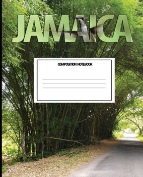 Jamaica Composition Notebook: Wide Ruled Paper Notebook Journal | Wide Blank Lined Workbook,Jamaica Beautiful Island