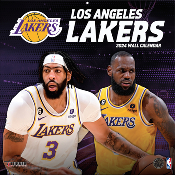 Calendar Los Angeles Lakers 2024 12x12 Team Wall Calendar Book
