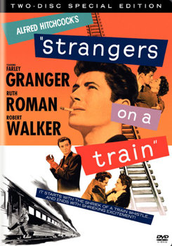 DVD Strangers On A Train Book