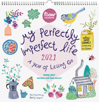 Calendar My Perfectly Imperfect Life Wall Calendar 2021: A Year of Letting Go Book