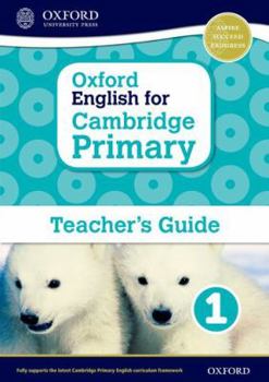 Paperback Oxford English for Cambridge Primary Teacher Book 1 Book