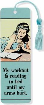 Hardcover Beaded Bkmk Reading in Bed Book