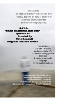 Hardcover A-T-I-L- "Dark Shadows And Fog" Episode #2 Book