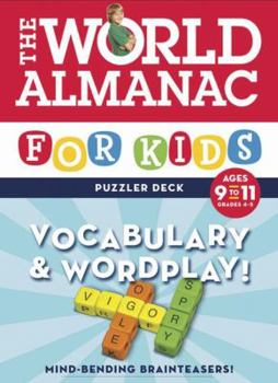 Cards World Almanac Puzzler Deck: Vocabulary & Wordplay Ages 9-11 - Grades 4-5 Book