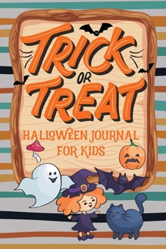Paperback Trick or Treat: Halloween Journal for Kids Book